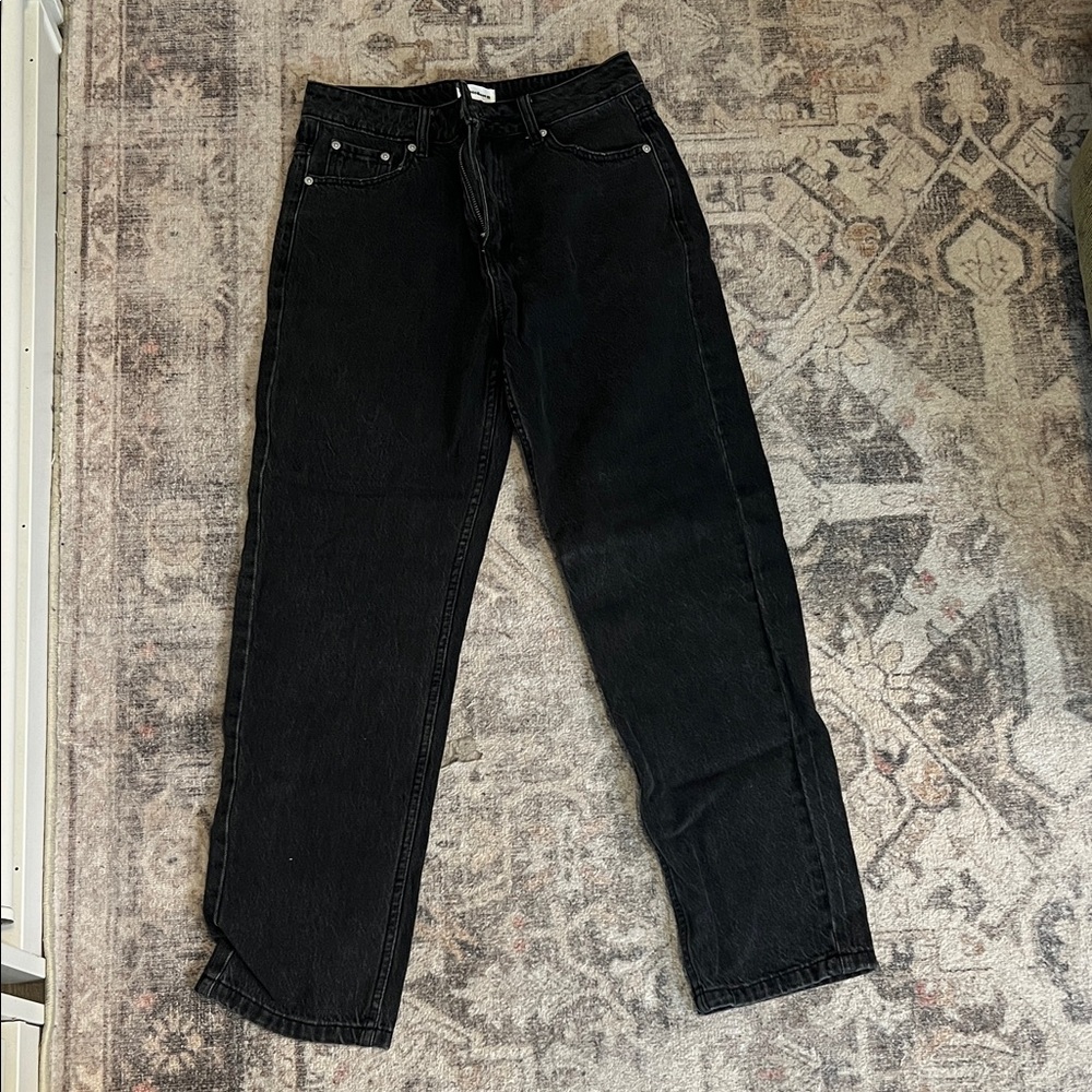 Superdown Black Men's Straight Jeans